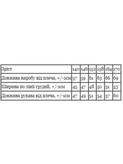 Джемпер для дівчинки (підлітковий) Носи своє 140 Чорний (p-16836-194753) | Зображення 3