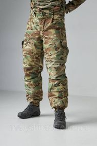 Штани зимові Taslan мультикам на підтяжках, до -15*С