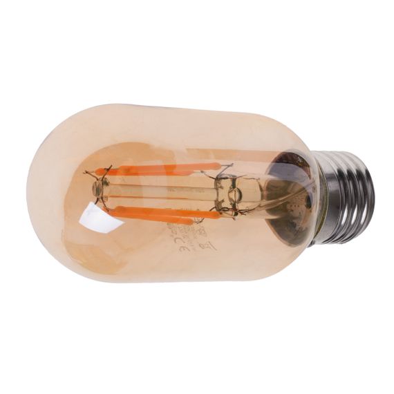 Лампа светодиодная LED 6W E27 COG WW T45 Amber 220V | Зображення 3