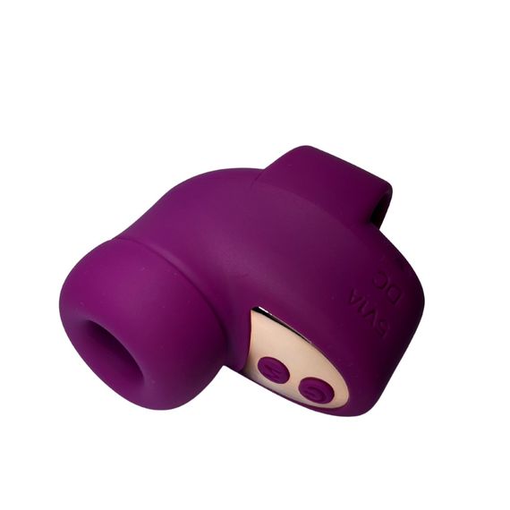 Вібратор на палець Passion Play, бордовий, 15 режимів вібрації, 7,6 × 3,6 см sexstyle | Зображення 5