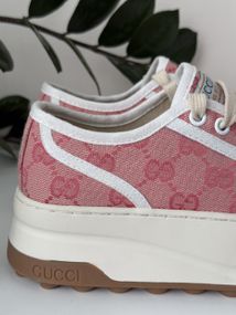 Кросівки жіночі рожеві New Gu4i  весна / осінь 2462