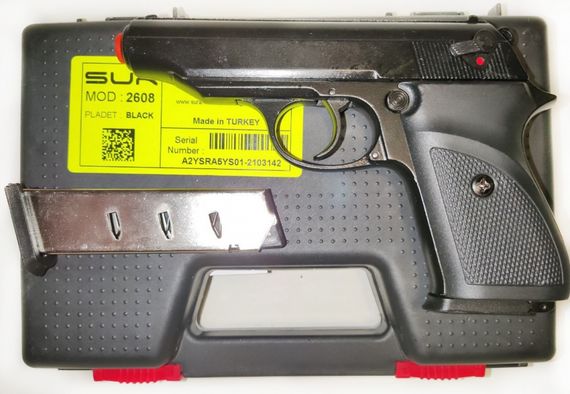 Стартовий пістолет SUR 2608 з додатковим магазином (Walther) + 20 набоїв Ozkursan | Зображення 3