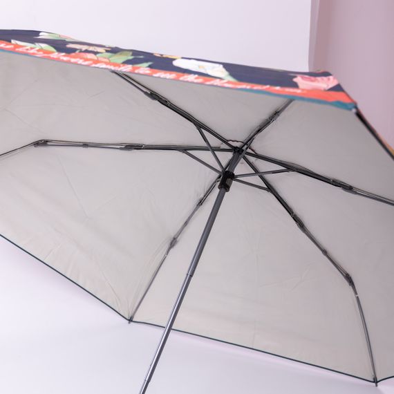 Парасолька механічна елегантна з принтом міцна надійна з поліестеру діаметр 99 см Чорний HP-23-15B | Зображення 3