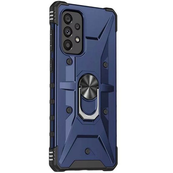 Ударостійкий чохол Pathfinder Ring для Samsung Galaxy A52 4G / A52 5G, Синій / Navy | Зображення 1