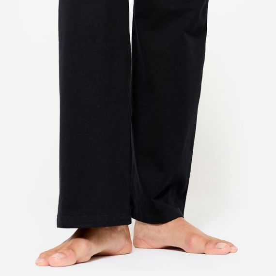 Штани жіночі для м’якої йоги з високою талією чорні - 2XL / W39 L31 | Зображення 5