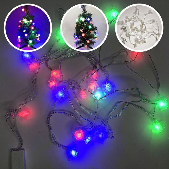 Світлодіодна гірлянда конус, Гірлянда світлячки, Різдвяна гірлянда Оригінальна світлодіодна TG-58