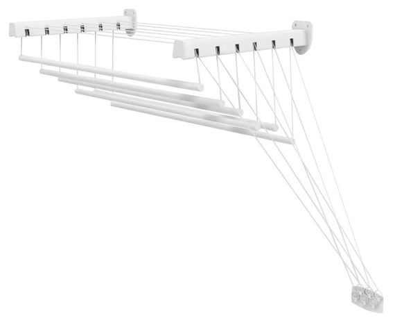 Сушарка для білизни настінно-стельова Casa Si Pick Up 120 White (CS42271X06) (DAS302378)