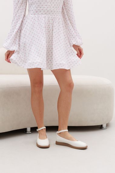 Туфлі жіночі 591551 Білі 36 37 38 39 40 41 | Зображення 9