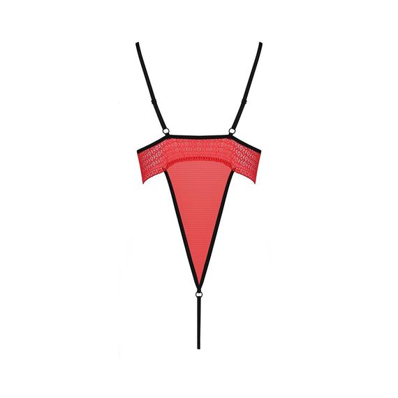 Боді з високим вирізом стегна AKITA BODY red - Passion Exclusive, L/XL | Зображення 5