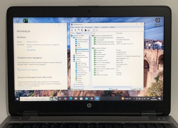 Ноутбук HP ProBook 650 G2 / 15.6" (1366x768) TN / Intel Core i3-6100U (2 (4) ядра по 2.3 GHz) / 8 GB DDR4 / 256 GB SSD / Intel HD Graphics 520 / WebCam / Win 10 Pro б/в + Подарунок Флеш-накопичувач Kingston DataTraveler Exodia S 64 ГБ | Зображення 9