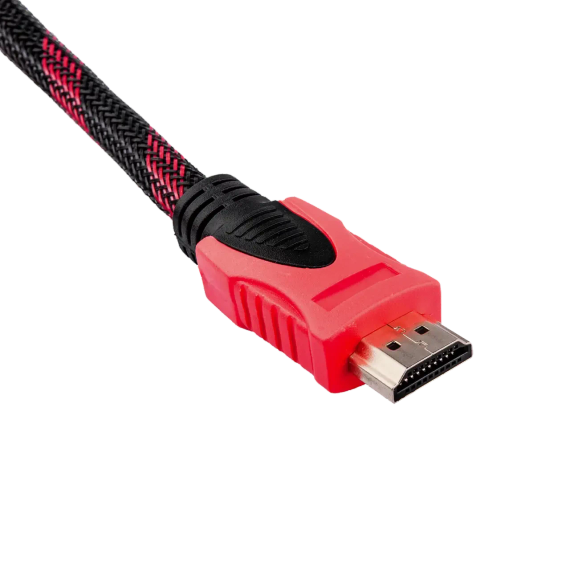 Кабель HDMI - HDMI 1080p позолоченный усиленный в обмотке 30 метров | Зображення 6