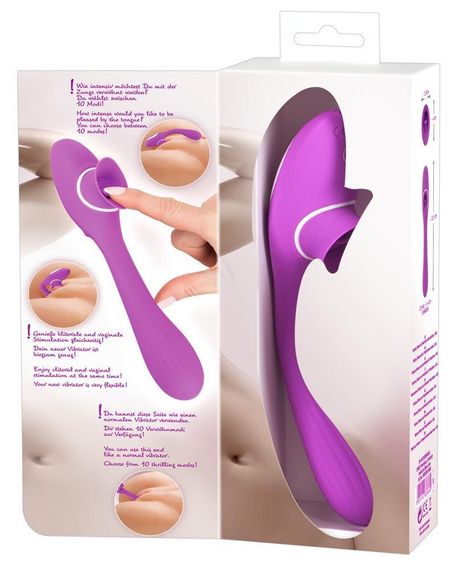 Вакуумний стимулятор 2 Function bendable Vibe Sex Aura | Зображення 2