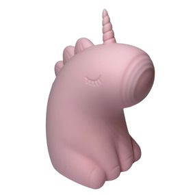 Стимулятор клітора з пульсацією UNIVIBE Єдиноріг, 5 режимів, рожевий Sex Aura