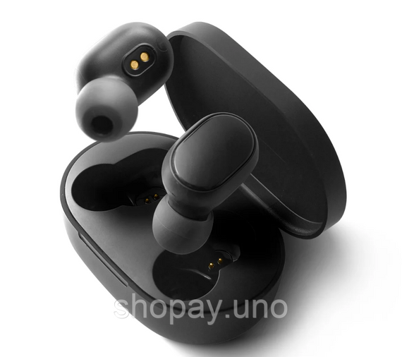 Бездротові Bluetooth навушники Xiaomi Redmi AirDots s 2 Headset бездротові Чорні | Зображення 3