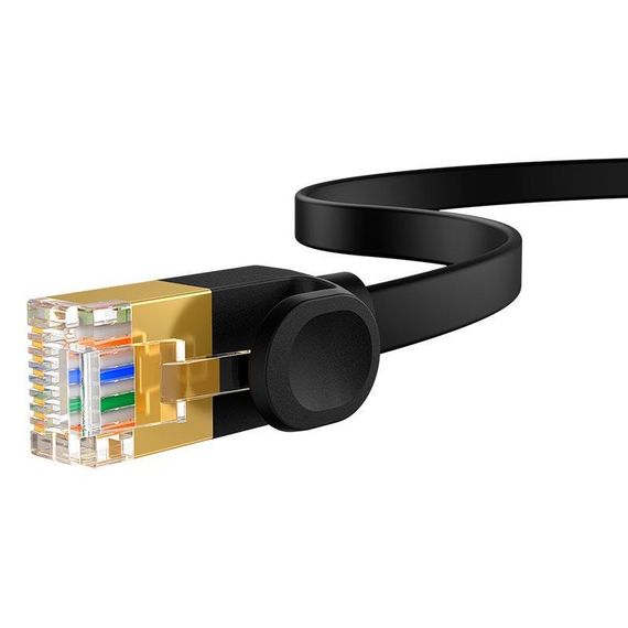 Патч-корд Baseus CAT7 B00133207111-05 RJ45 8 м, черный | Зображення 2