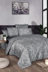 Постельное белье La Romano Premium Satin 200×220 Dema Grey