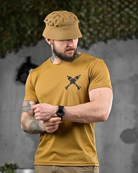 Тактична потоотводяща футболка медик кайот ВТ6571 | Зображення 2