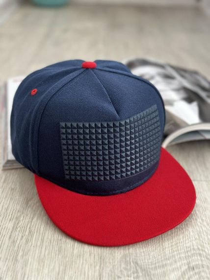 Кепка снепбек (Snapback) Шипи  Чорний 56-61р (8043) | Зображення 4
