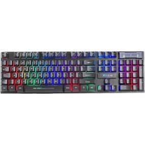 Клавиатура Xtrike ME KB-280 RGB Black (KB-280)