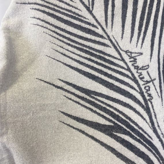 Плед SoundSleep by ANDRE TAN Ранок на Мальдівах бавовняний 140х200 см сірий (2251970798017) | Зображення 5