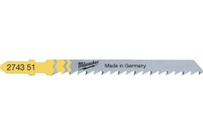 Лобзиковые полотна MILWAUKEE 4932274351 T101D 75Х4мм