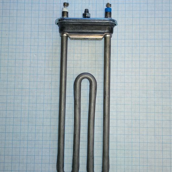 Тэн 2000w L-200мм для стиральной машины Bosch с отверстием под термодатчик и бортом Thermowatt(Италия) | Зображення 1