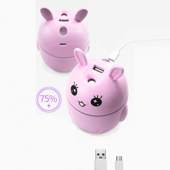 Увлажнитель воздуха Safe Air Rabbit • Детский ультразвуковой увлажнитель с LED-подсветкой и питанием от USB Safe Air Rabbit | Зображення 3