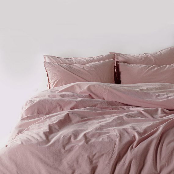 Пододеяльник SoundSleep Stonewash Adriatic pastel pink 200х220 см пастельно-розовый (2800004760898)