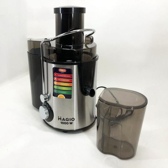 Электрическая соковыжималка для яблок MAGIO MG-187 1000 Вт, Соковижималка для помидор KG-92 | Зображення 9