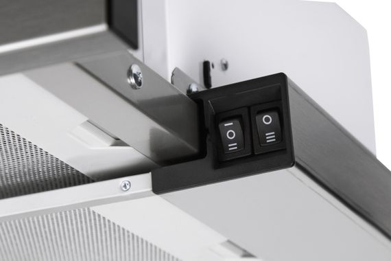 Витяжка VENTOLUX GARDA 60 INOX (800) SMD LED нержавійка 60 см | Зображення 5