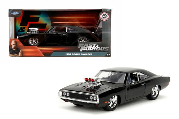 Игровая металлическая машинка Fast and Furious Додж Чарджер 1970 | Зображення 6