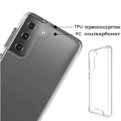 Чехол для мобильного телефона BeCover Space Case Samsung Galaxy S22 SM-S901 Transparancy (708588) | Зображення 5