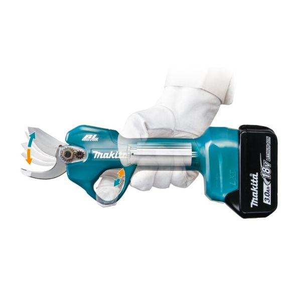 Секатор акумуляторний Makita DUP181 BEO2 (30 мм, LXT, BL, XPT, 0.76 кг) | Зображення 4