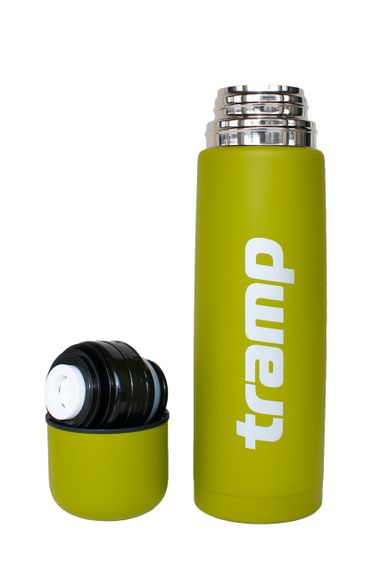 Термос Tramp Basic 0,75 л оливковий, термос трамп туристичний для напоїв