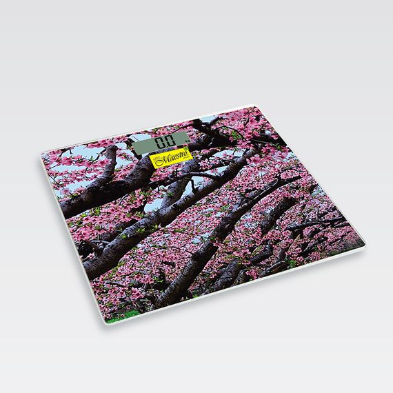 Весы напольные электронные стеклянные Maestro MR-1823 с высокой точностью измерений