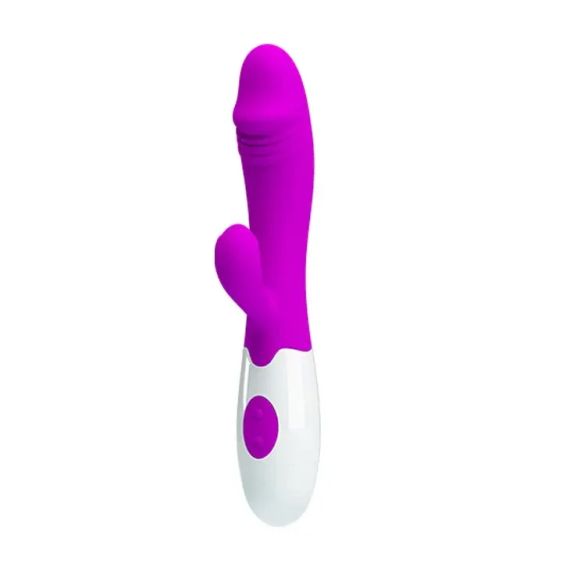 Вібратор з клітеральною стимуляцією Pretty Love Snappy Purple Sex Aura | Зображення 3
