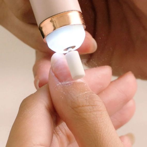 Машинка для снятия гель лака Flawless Salon Nails розовый | Фрезер для UX-882 маникюра оригинал | Зображення 1