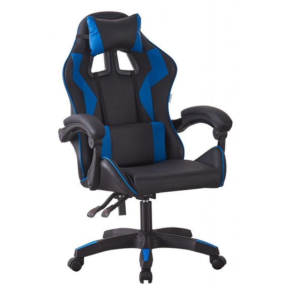 Кресло геймерское Bonro B-0519 синее игровое компьютерное 42400362