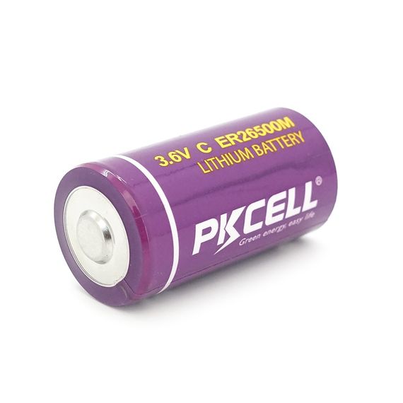 Батарейка літієва PKCELL ER26500M, 3.6V 6500mah, 2 шт в упаковці | Зображення 1