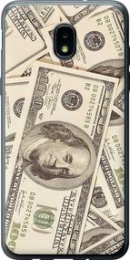Чехол на Samsung Galaxy J3 2018 Доллары "3016u-1501-17620"