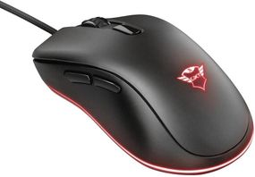 Игровая мышь Trust Gaming GXT 930 Jacx проводная, с RGB подсветкой, 6400 DPI, 6 кнопок черная геймерская 23575
