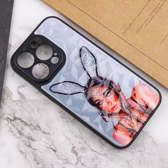 TPU+PC чехол Prisma Ladies для Apple iPhone 14 Pro (6.1") Rabbit | Зображення 3
