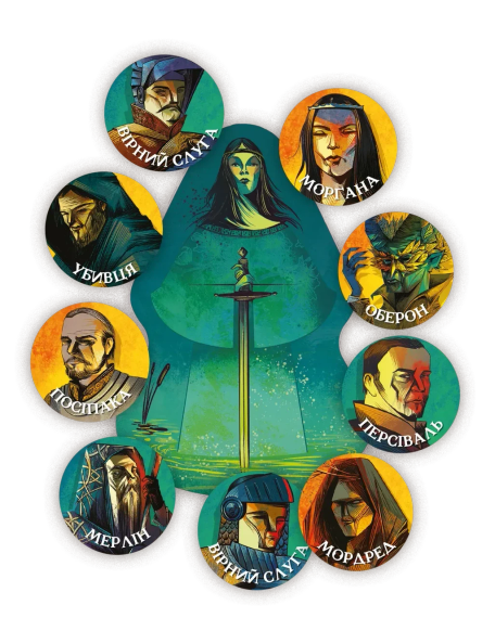 Настольная игра Авалон. Новая версия (Avalon) | Зображення 2