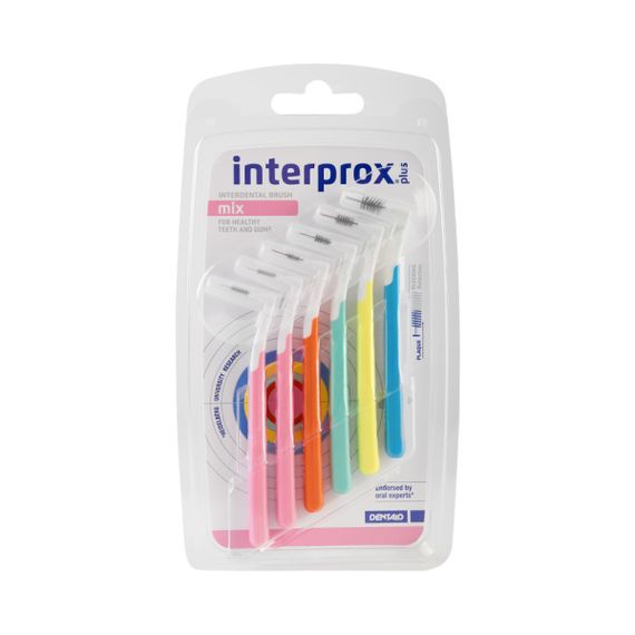 Міжзубна щітка INTERPROX PLUS 2G мікс, 6 шт. (DENTAID)