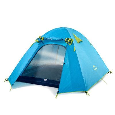 Палатка Naturehike тримісний P-Series NH18Z033-P 210T/65D блакитний (6975641887331) | Зображення 1