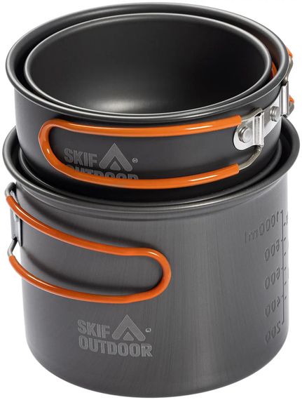 Набір посуду туристичний Skif Outdoor Fuzz Pot II SO-HC201 Різнокольоровий shop (4820242928148)