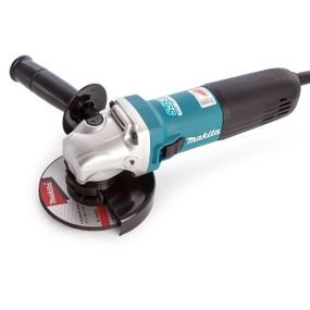 Шліфмашина кутова мережева Makita GA5040C (125 мм, 1400 Вт, 2800-11000 об/хв, SJS II)