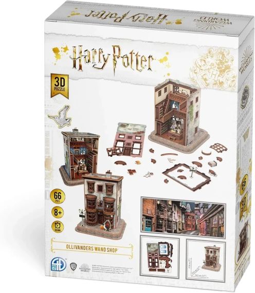 Пазл 3D Гаррі Поттер. Крамниця чарівних паличок Олівандера (Ollivander Wand Shop Set 3D puzzle Harry Potter) | Зображення 1