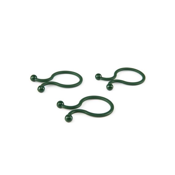 Затискачі Bradas TWIST LOCK діаметром 18 мм 50 шт TYK18GR/50