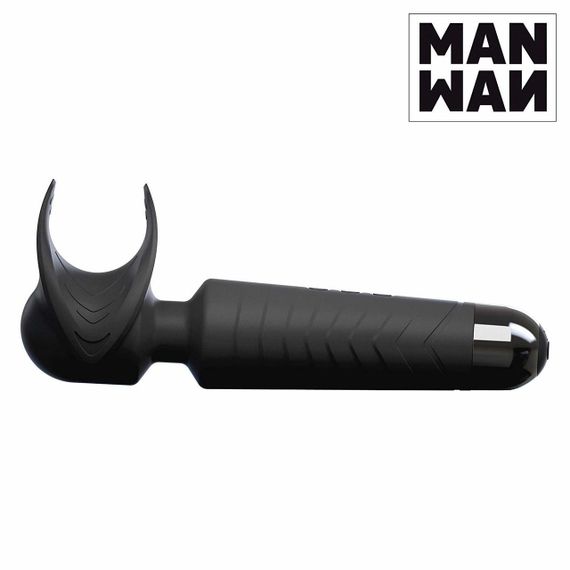 Мастурбатор-вибромассажер Manwan MAN.WAND, отлично для пар, вибро-минет, 20 режимов Sex Aura | Зображення 5
